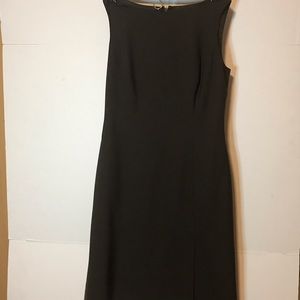 Ann Taylor Loft Womens Sz 4 Brown Sleeveless Dress